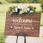 Виниловая наклейка на стену жениха и невесты с именем на заказ