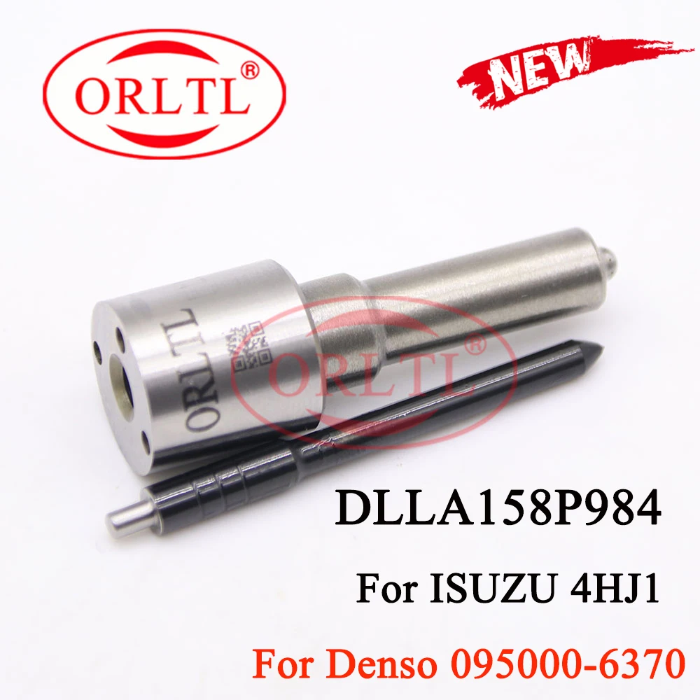 

Diesel Injector 095000-6370 Auto Fuel Nozzle DLLA158P984 093400-1096 Nozzle DLLA 158 P 984 (093400 1096) For ISUZU 4HK1