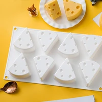 cheese shaped cake silicone mold diy 3d baking mousse chocolate pastry molds dessert cake candy decorating kitchen accessories