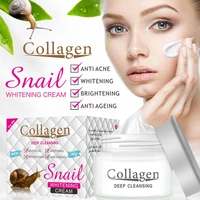 laikou snail whitening face cream anti acne lightening repair skin moisturizing oil control day cream for face skin care serum