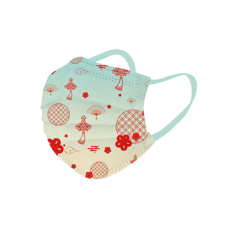 

Маска одноразовая трехслойная из нетканого материала, для взрослых и детей, 50 шт.