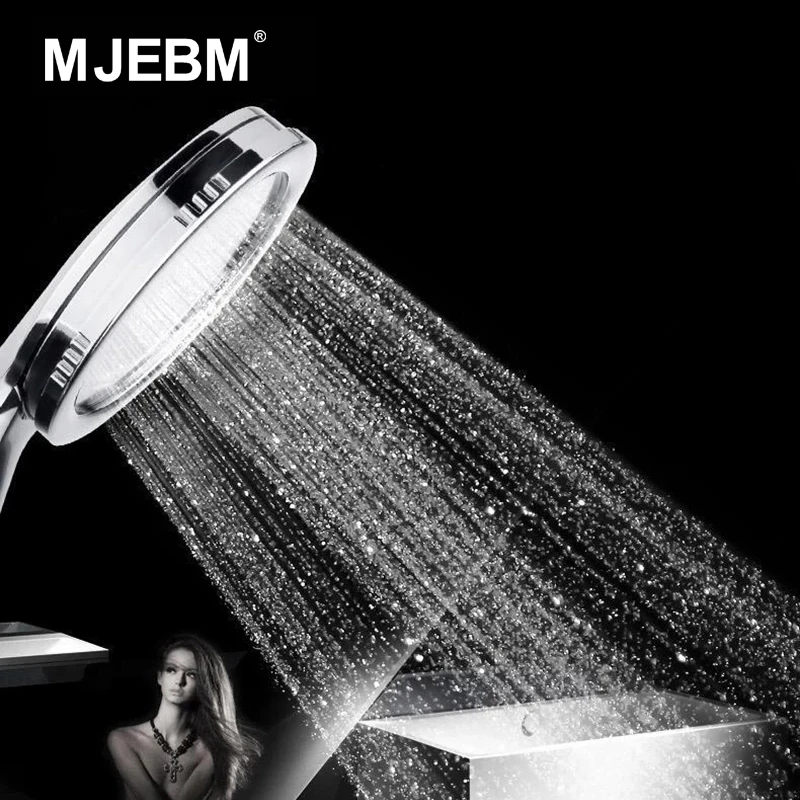 

Насадка для душа высокого давления, тропический ливень хромированная, с экономией воды