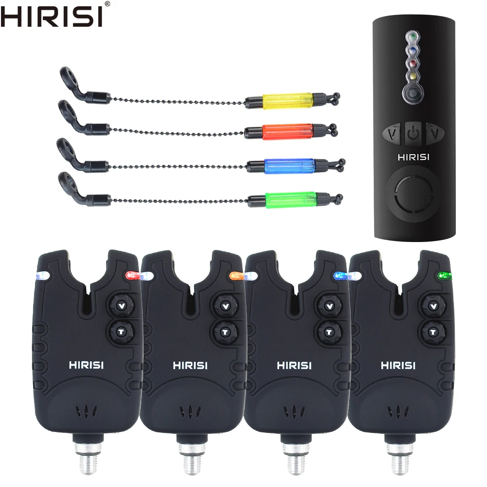 Беспроводной комплект сигнализации для ловли карпа 1 + 4 водонепроницаемый