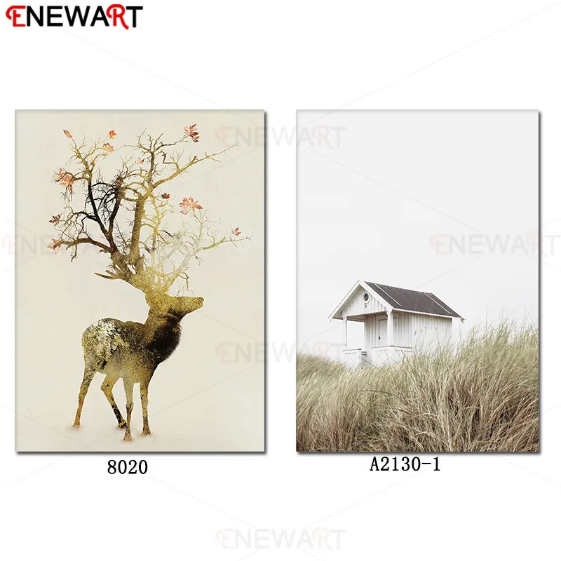 Современная Картина на холсте красивый настенный постер украшение дома яркая