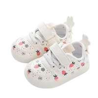 12 15 5cm brand baby soft first walkerscute pu leather toddler boys girls sneakers pink beige non slip infant sports shoes