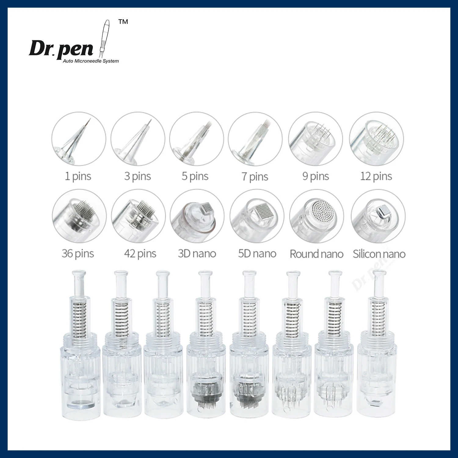 

20 шт., круглая микроигольная Машинка для ухода за кожей