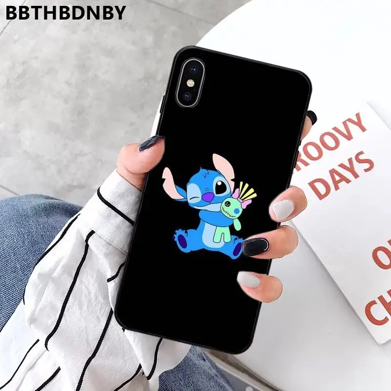 Чехол для телефона милый Стич сделай сам красивый чехол iPhone 11 pro XS MAX 8 7 6 6S Plus X 5 5S SE