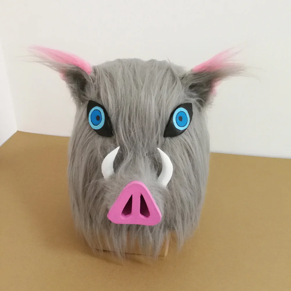 Маска иносукэ из хэшибиры рассекающая демонов киметасу костюм для косплея