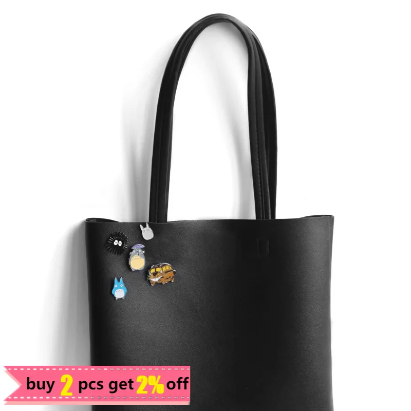 Значки на лацкан в виде шляпы медный материал эмаль Тоторо | Украшения и