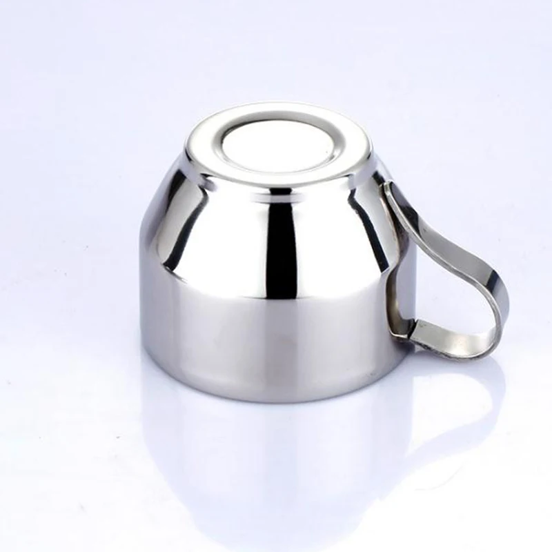 Кофейная чашка из нержавеющей стали 3 комплекта с блюдом кофейная ложка сладкий