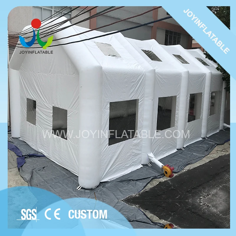 Гигантская надувная прозрачная палатка для кемпинга вечерние белая