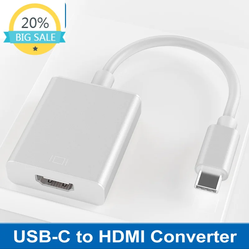 

Адаптер Type-c-HDMI Apple Notebook to 4K TV Converter C to HDMI