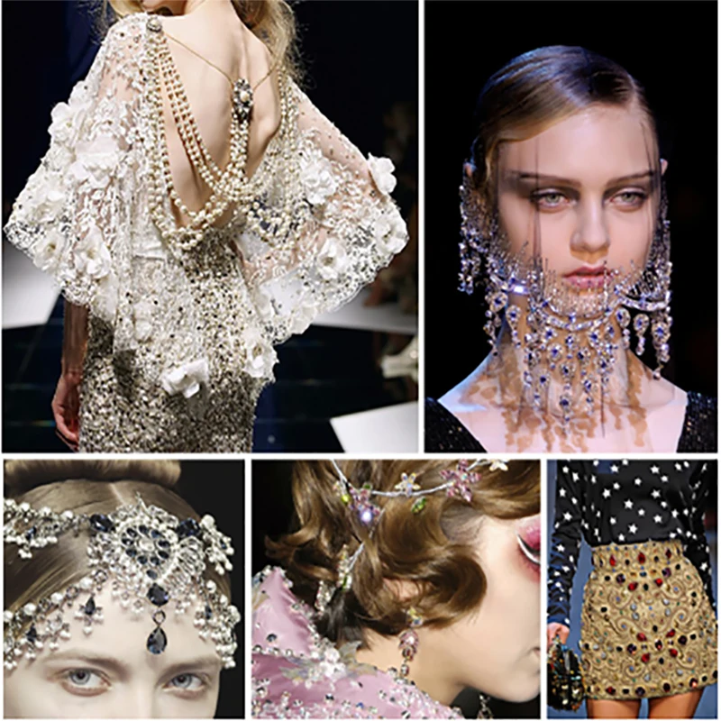 Капри Синие стразы с плоской задней поверхностью утюжок для горячей фиксации ss6