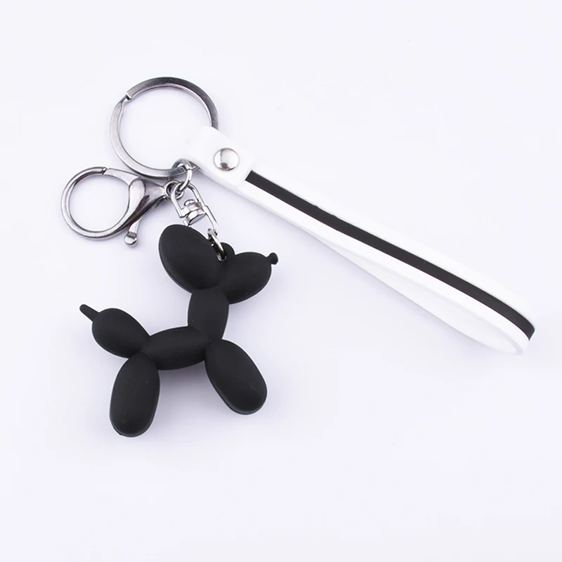 Новинка модный брелок для ключей с изображением милого воздушного шара собаки