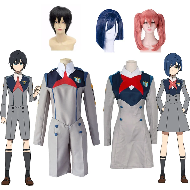 Косплей Хиро Ичиго из аниме любимый в Фране школьная форма Мику Коко Ко костюмы