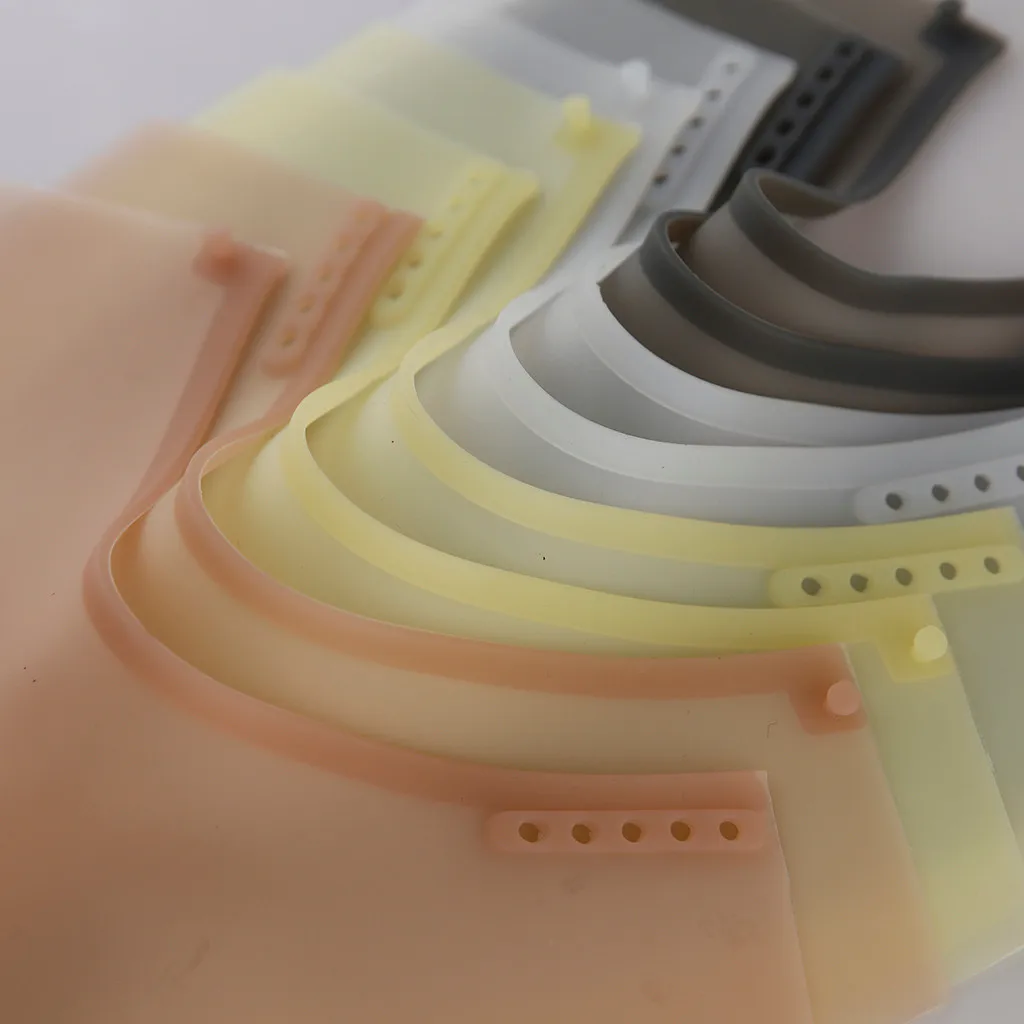 1 Пара регулируемых силиконовых чехлов для парикмахерских модный дизайн