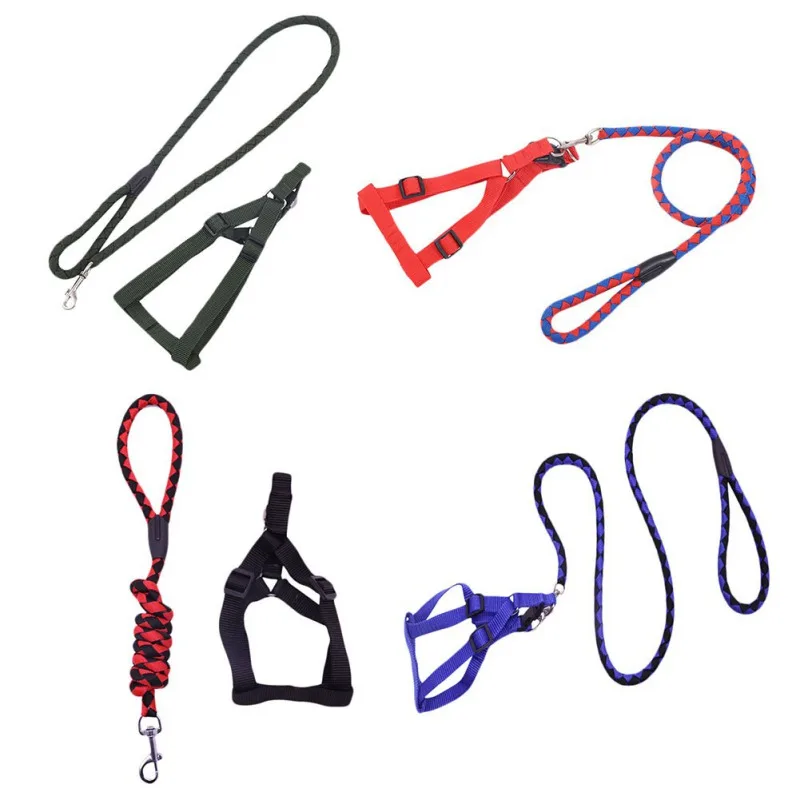 Поводок для собак и кошек регулируемый поводок прогулок на открытом воздухе