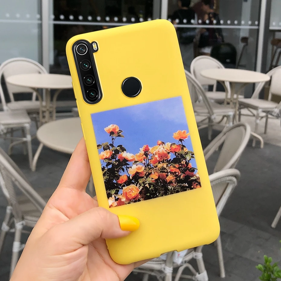 Многоцветный Для Xiaomi Redmi Note 8 T чехол с конфетным принтом Мягкий силиконовый чехол ТПУ Fundas для Xiaomi Xiomi Redmi Note 8 T 8 T Note8T чехол s Cover - Цвет: Многоцветный