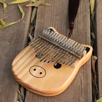 kalimba thumb piano wooden musical instrument for beginner kid thumb piano pattern musical instrument thumb piano for beginner