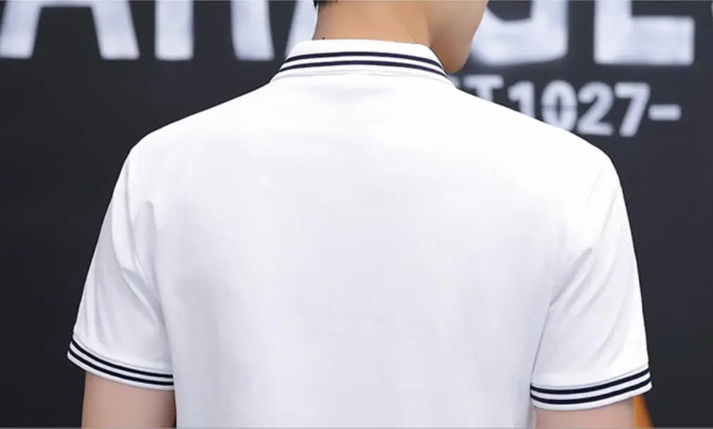 

ZNG 2020 Solid Color Summer Polo Shirts Men Cotton Short Sleeve Breathable Anti-Pilling polos hombre Plus Size