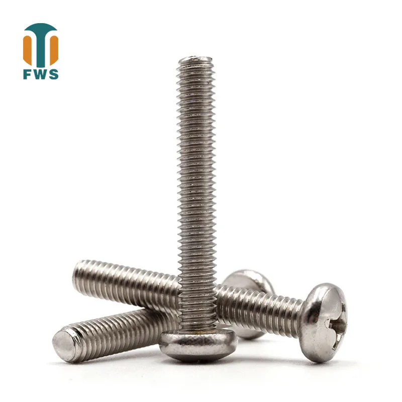 Винты крестовые встраиваемые с головкой из нержавеющей стали 316 Гбит/т 818-85 DIN ISO 7045