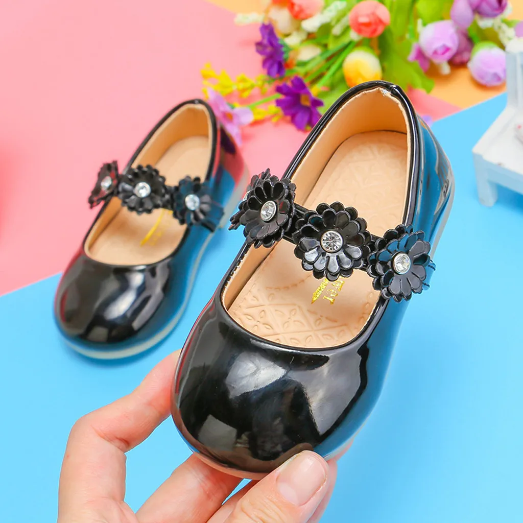 Детская обувь для девочек модная однотонная танцевальная нескользящая