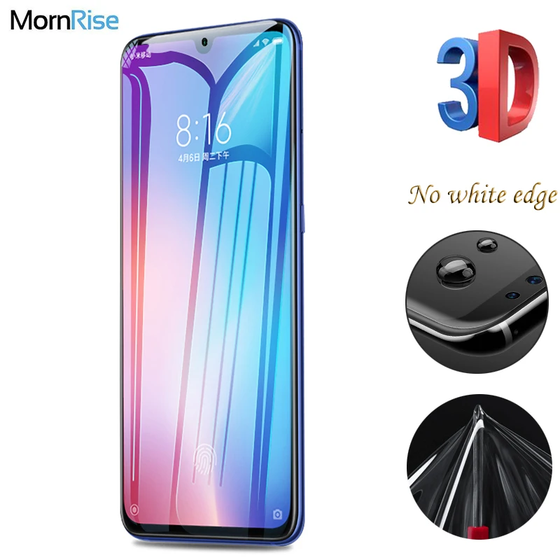 Гидрогелевая пленка для Xiaomi MI 9 / Pro 10 lite TPU Защитная экрана прозрачный гель нано
