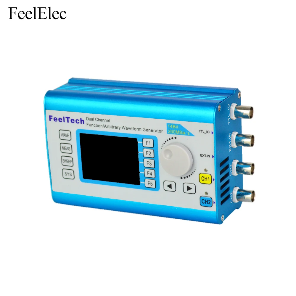 Цифровой Двухканальный измеритель частоты Feeltech Мультифункциональный генератор