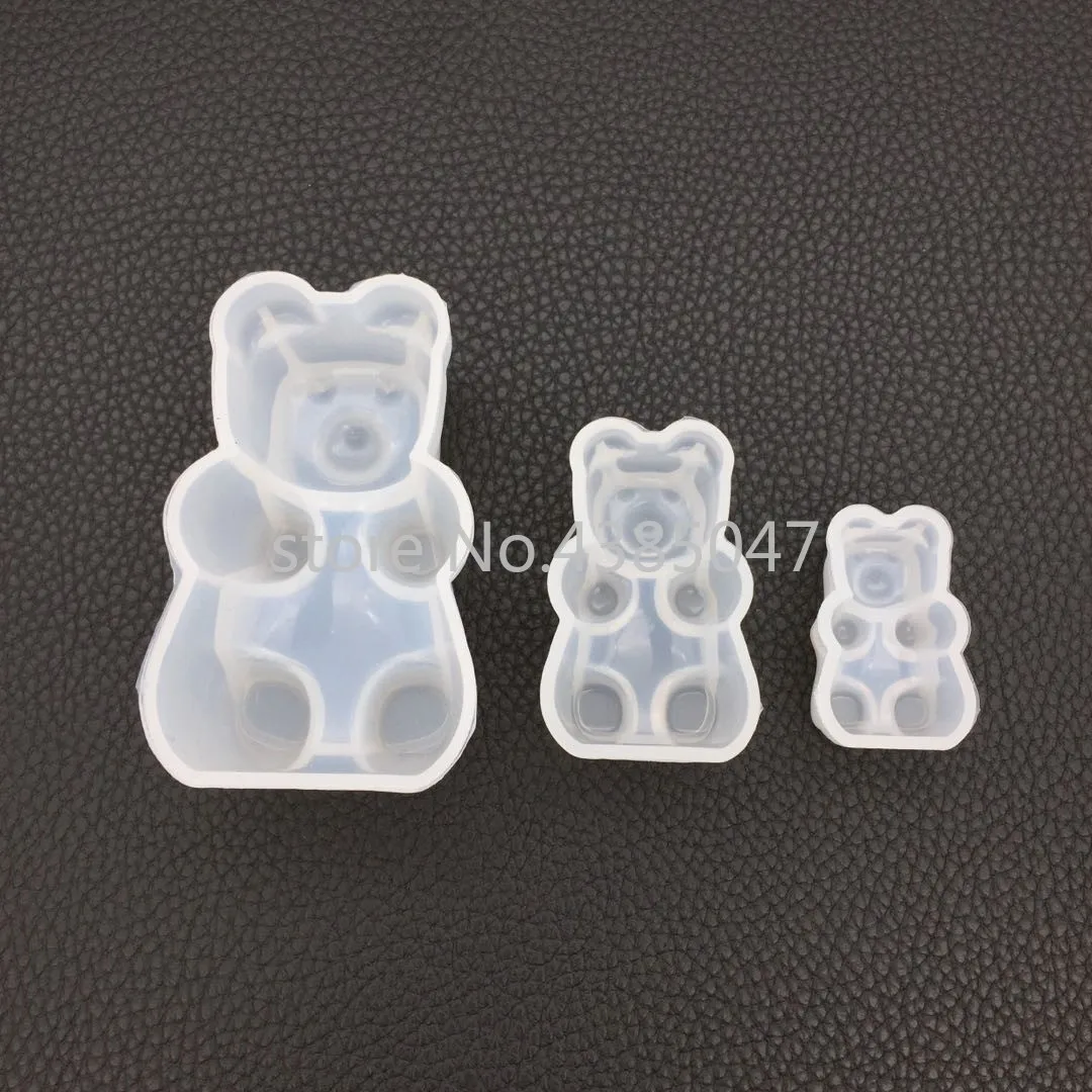 Различные медвежьи сахарные формы эпоксидная смола Ювелирная форма для