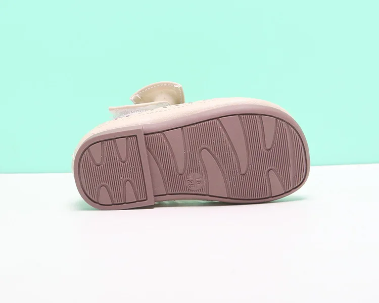 

Spring Autumn Children's Single Shoes 1-3 Years Old Toddler Girls Leather Shoes Baby Flats Summer Sandals Solid Color