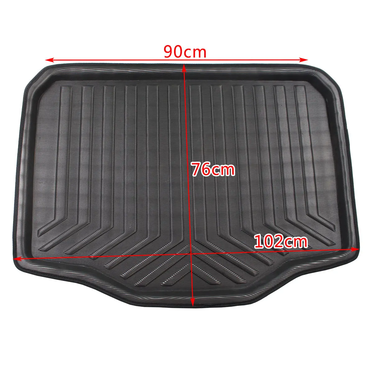 

Car Cargo Liner Boot Tray Rear Trunk Cover Mat Mat Floor Carpet Kick Pad For BuickEncore For Opel/Vauxhall Mokka 2013-2018