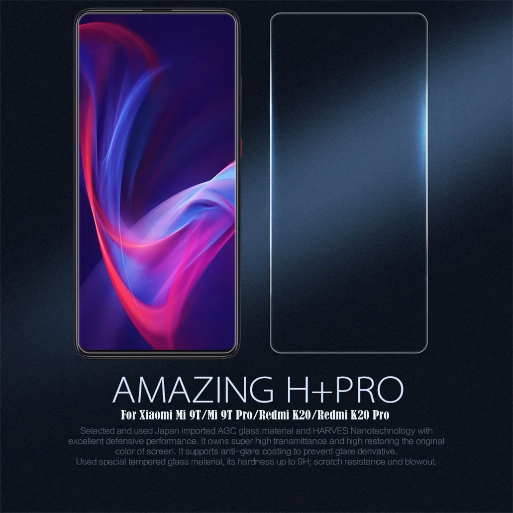 Закаленное стекло для Xiaomi mi 9T Pro Redmi K20 Pro, Защитная пленка для экрана Nillkin H+ PRO 0,2 мм, взрывозащищенное стекло для Xiaomi mi 9T