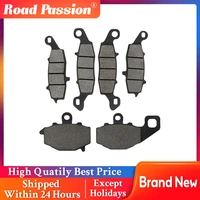 road passion motorcycle rear brake pads for kawasaki kle650 kle 650 zr x400 zrx400 er 6f er6f zrx400 er650 ex650 z750 gpz1100