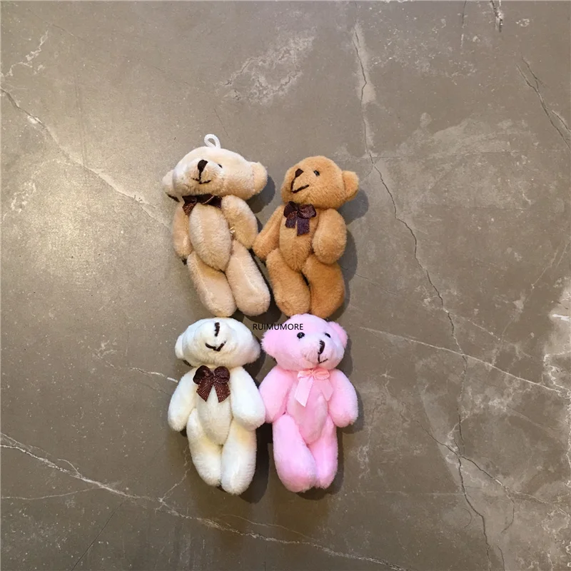 1X Размер 8 см медведь плюшевая игрушка кукла Плюшевая мягкая свадебный