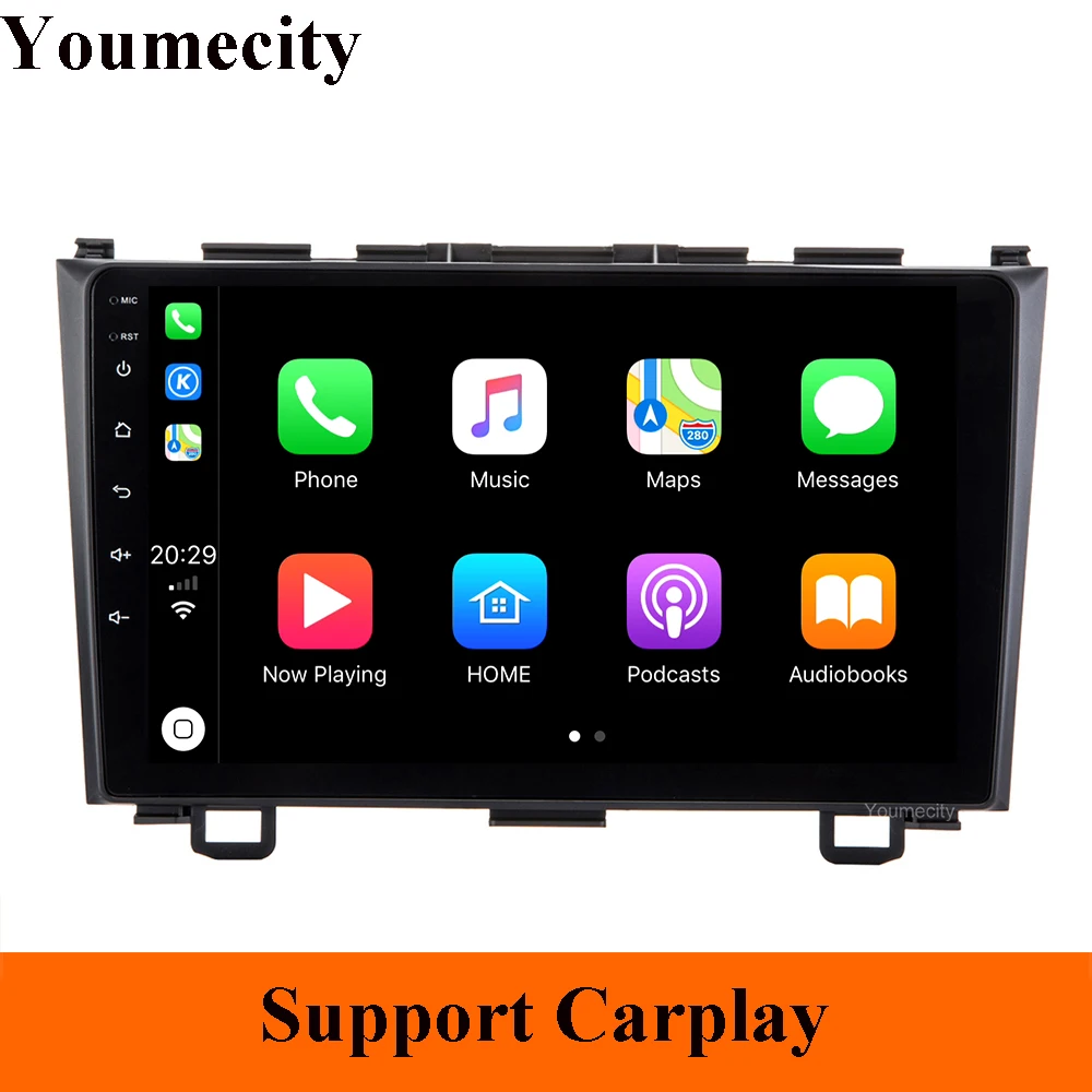 Восьмиядерный автомобильный dvd-плеер для Honda CRV 2006-2011 с Gps ips емкостный экран Wifi Bluetooth Android 8,1 поддержка сабвуфера