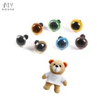 Пластиковые безопасные глаза для самостоятельного изготовления, 50 шт., плюшевые игрушки, животные, куклы-амигуруми