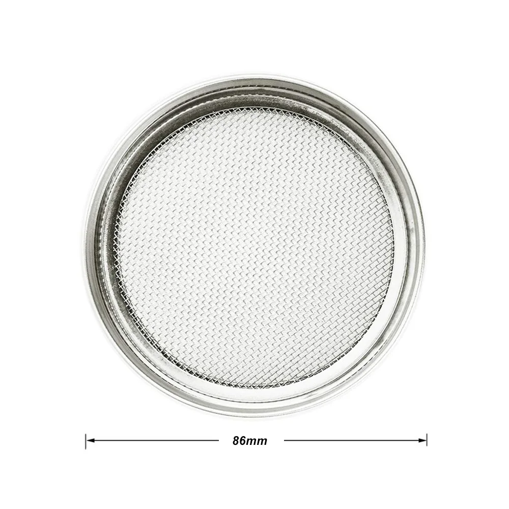 Food Grade Sprout Lid Mesh Screen Filter Organic Sprout Seeds Stainless Steel Strainer Sprout Wide Mouth Jar Lids for Mason