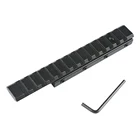 MIZUGIWA Тактический преобразователь от 11 мм до 20 мм ласточкин хвост на Picatinny Weaver расширенное крепление переходник рельсовый адаптер Охота Caza