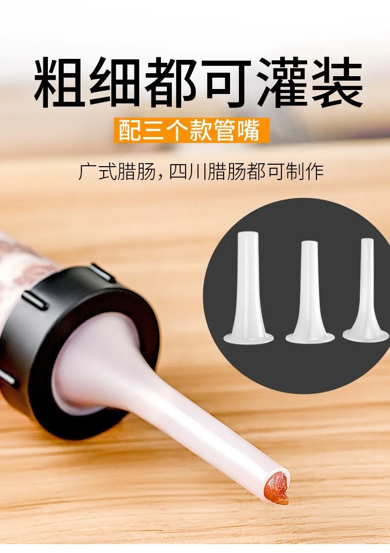 Устройство для изготовления колбасок наполнитель мяса ручной салями инструмент