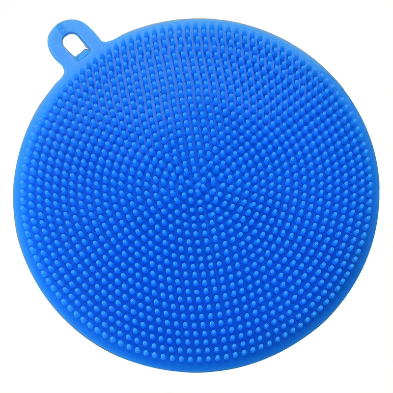 Multifunction Silicone Dish Bowl Cleaning Brush Scouring Pad Pot Pan Wash Brushes Kitchen Cleaner Washing Tool | Дом и сад