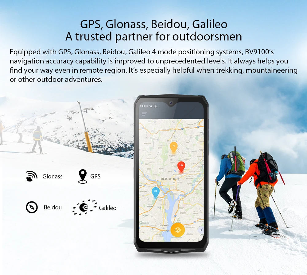 Blackview BV9100 6," 13000 мАч NFC прочный IP68 Ударопрочный мобильный телефон android 9,0 Helio P35 Восьмиядерный 4G Смартфон быстрая зарядка