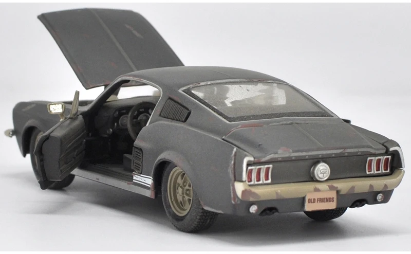 Maisto 1/24 1:24 1967 Ford Mustang GT старая версия спортивный гоночный автомобиль Транспортное средство литье под давлением дисплей Модель игрушки для детей мальчиков и девочек