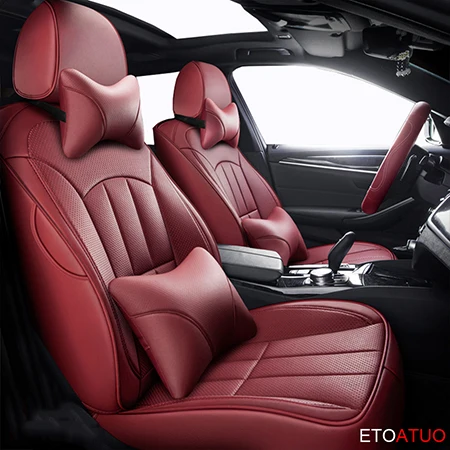 Wine red luxury Пользовательские автомобильные сиденья для Infiniti FX35 FX37 FX45 G35 G37 G25 EX25 EX35 EX37 M35 M25 Q50 Q50L Q70L QX30 QX70 QX50 эсквайр аксессуары - Название цвета: Wine red luxury