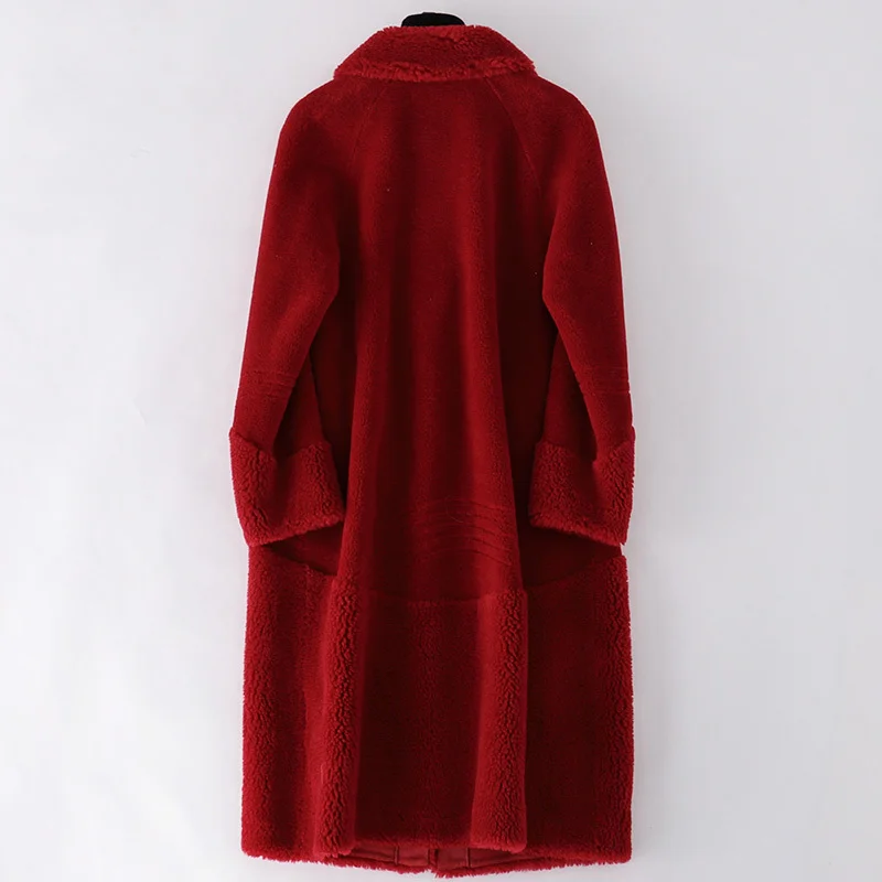 Women's Jacket Korean Vintage Autumn Winter Coat Women Clothes 2020 Warm Wool Coat Female Jacket Long Tops Manteau Femme ZT4209