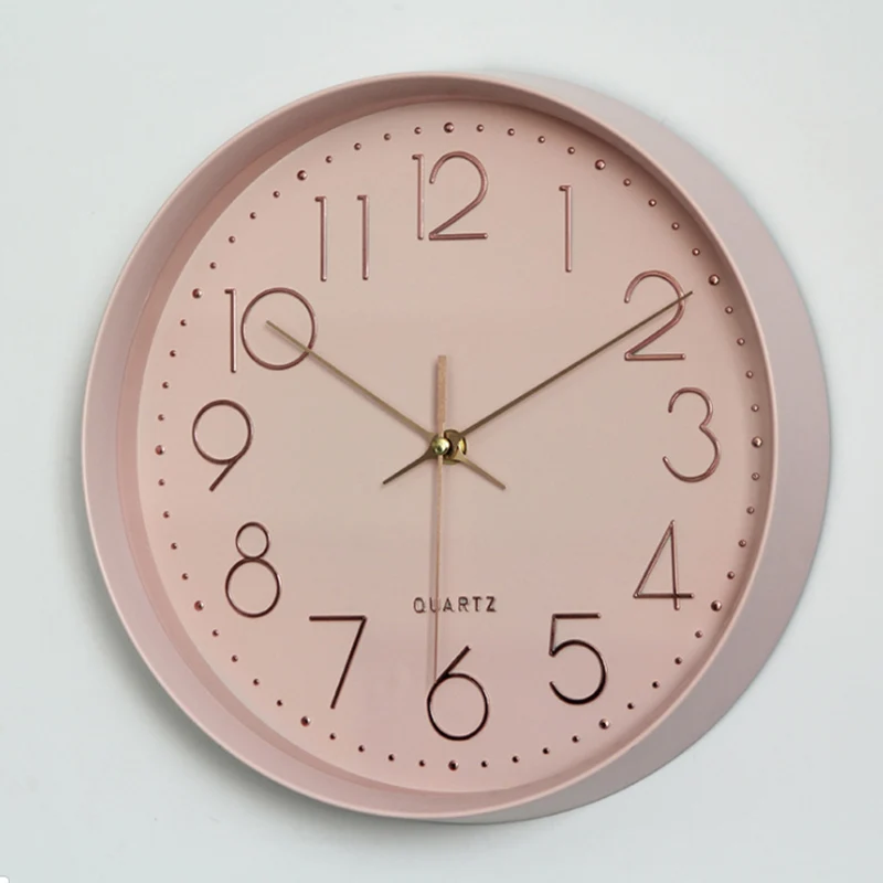 Настенные часы в скандинавском стиле бесшумные настенные цифровые украшения для