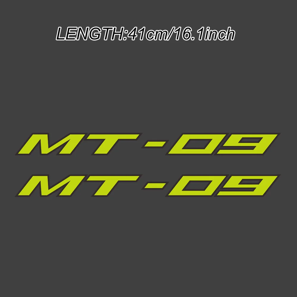 MT 09 наклейка на мотоцикл наклейка полосы обода колеса для YAMAHA MT-09 MT09 MT 09 шлем Танк корпус оболочка печать пленка - Цвет: 2