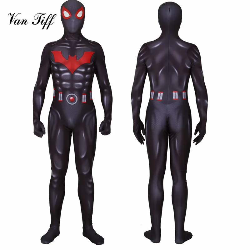 Костюм Бэтмена Брюса Уэйна для Хэллоуина костюм супергероя Зентаи взрослых и