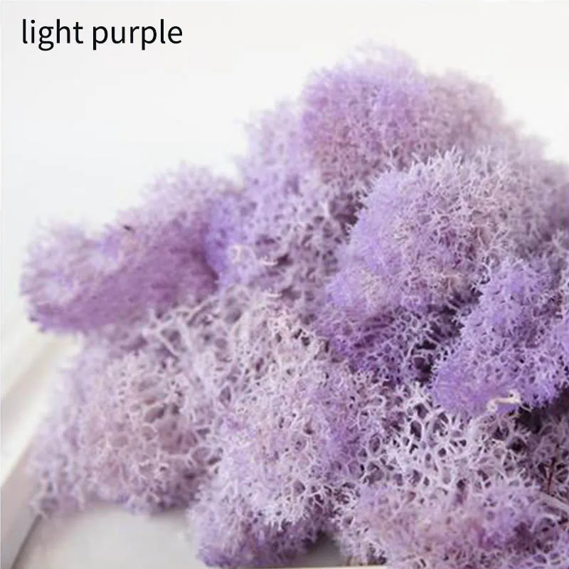 10 г/упак. искусственное растение вечная жизнь мох домашний сад микропейзаж