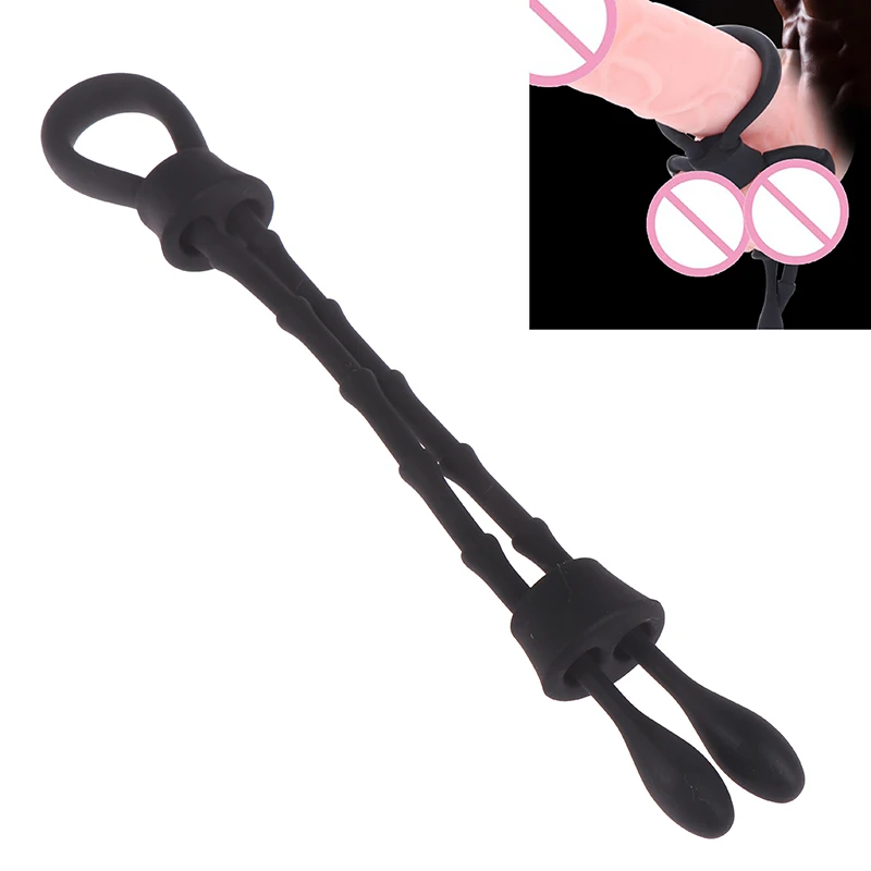 Кольцо для эякуляции с регулируемой веревкой кольцо задержки мужчин стойкое