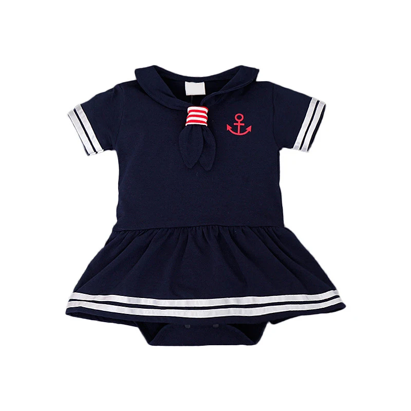 Детская одежда повседневный комбинезон для новорожденных в морском стиле